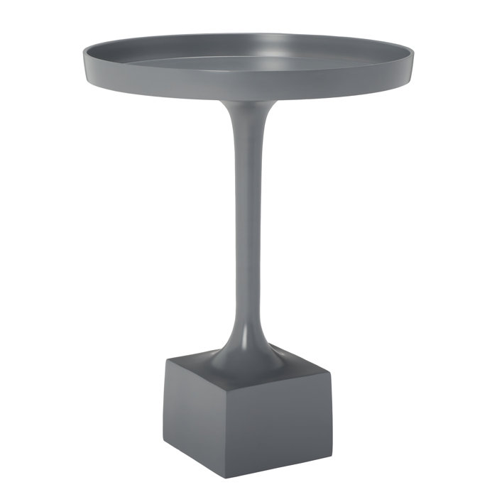 Mercer41 Tray Top Pedestal End Table & Reviews Wayfair